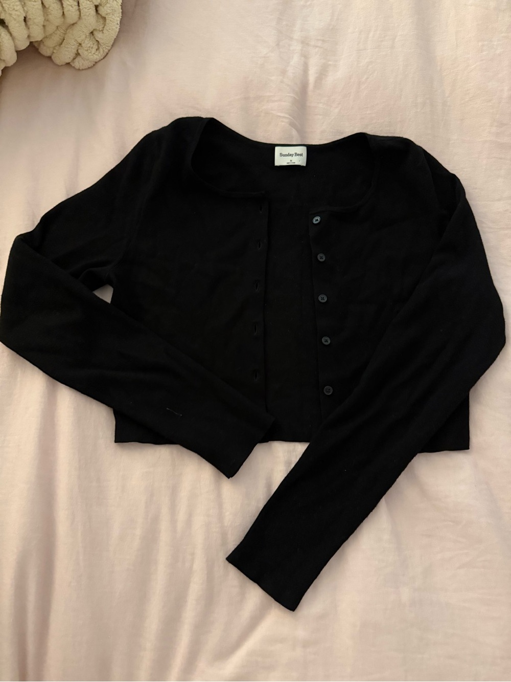 Sunday Best Izzy Cardigan - Black NWOT